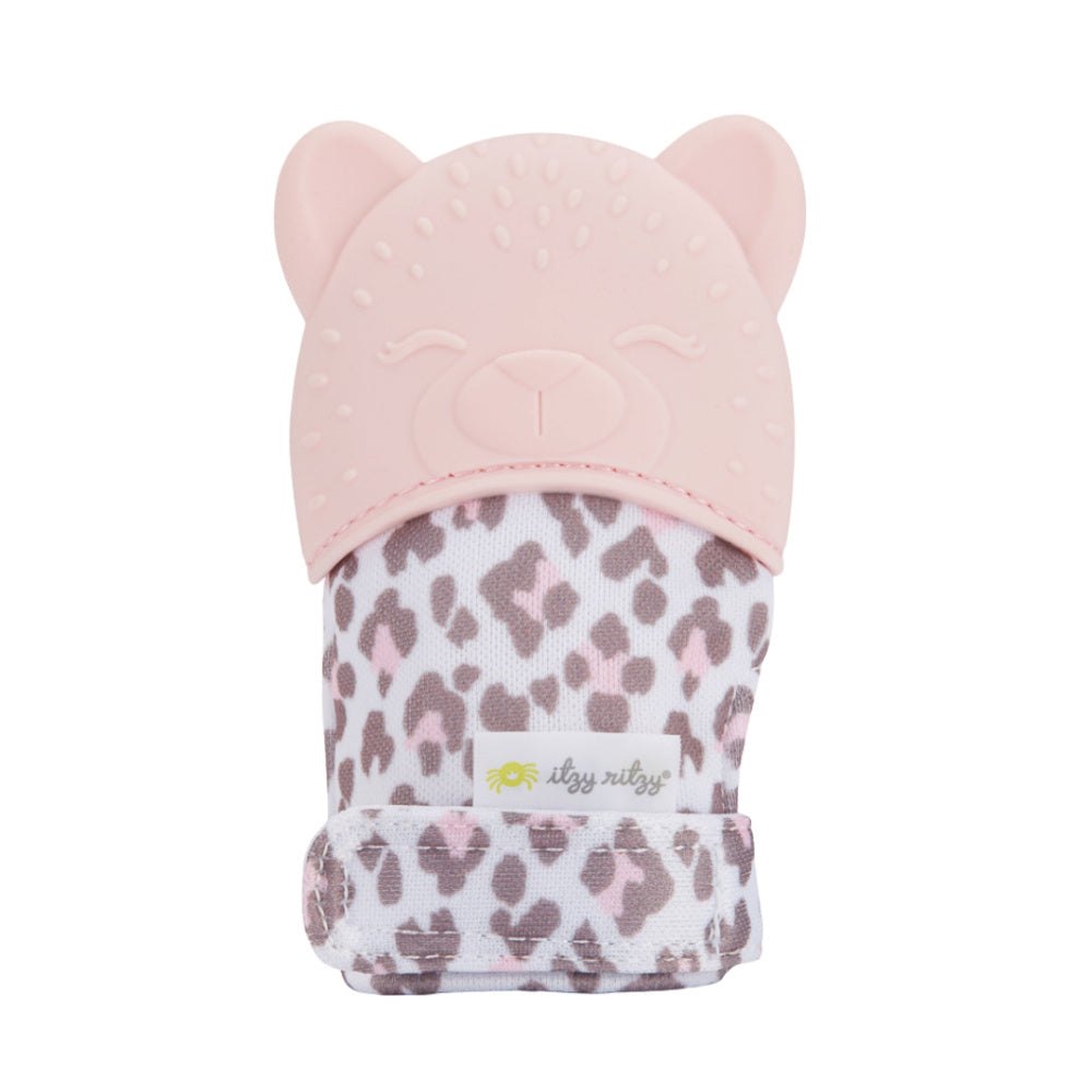 Itzy Teething Mitt Leopard