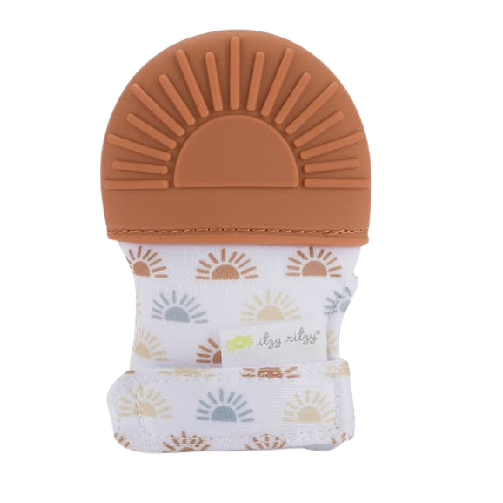 Itzy Teething Mitt Sun