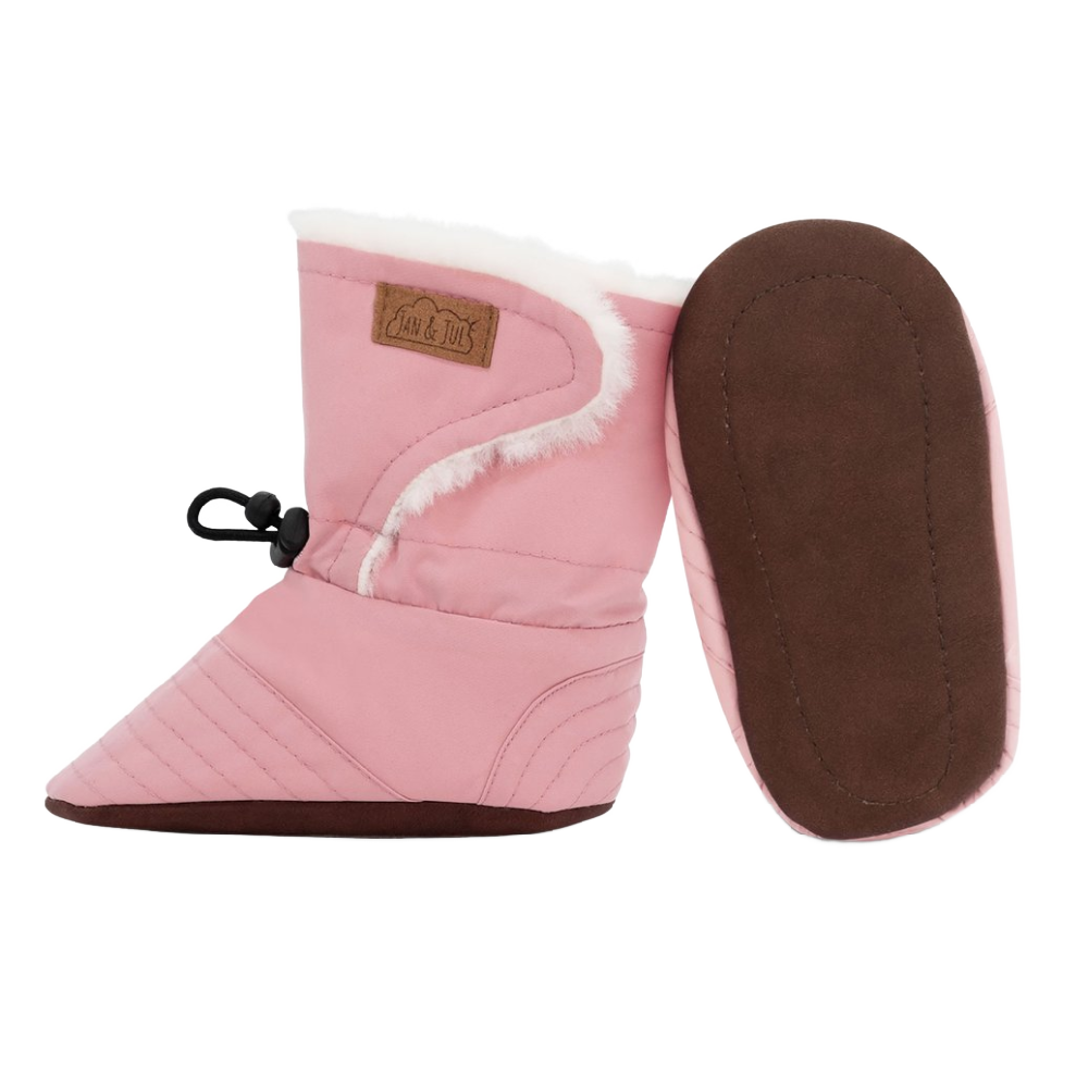 Jan & Jul Baby Booties - Pink
