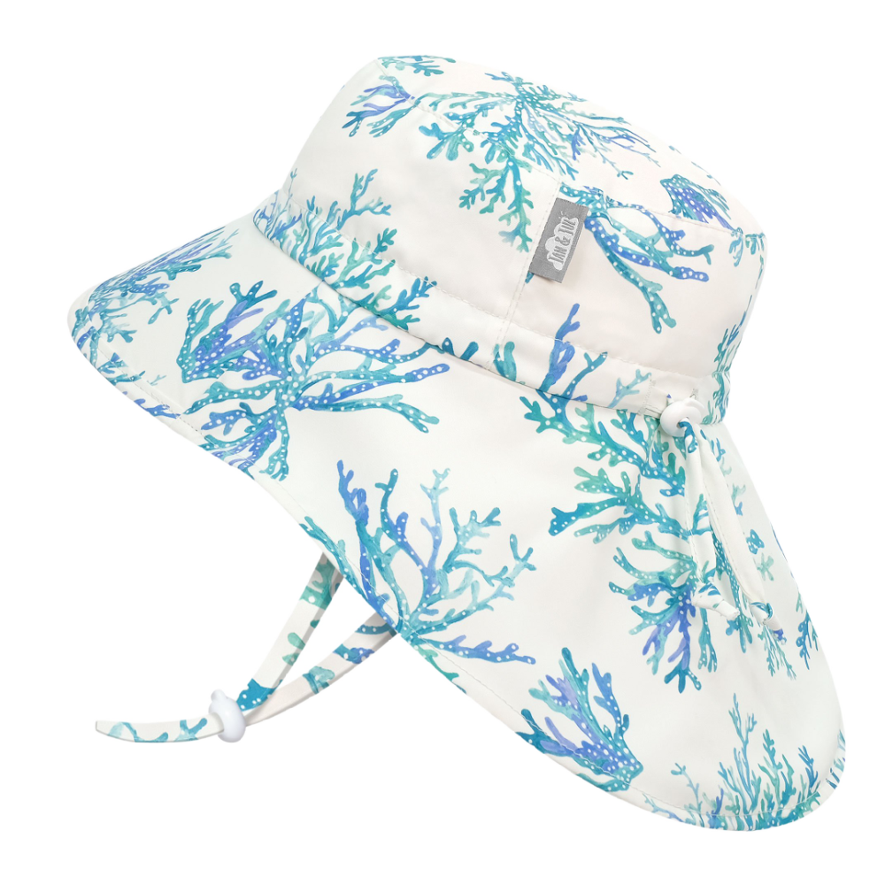 Jan & Jul Aqua Dry Adventure Hat Blue Coral