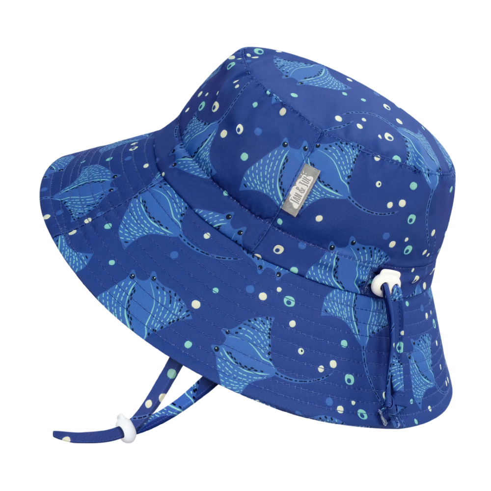 Jan & Jul Aqua Dry Bucket Hat Manta Ray