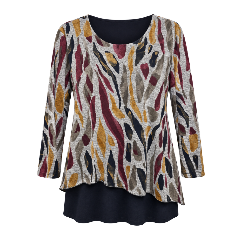 Julia Top - Animal Print