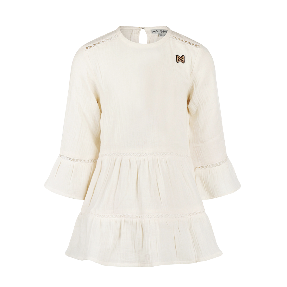 KoKo Noko Dress - White Linen - Battleford Boutique