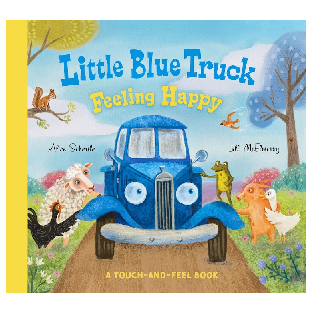 Little Blue Truck Feeling Happy - Battleford Boutique