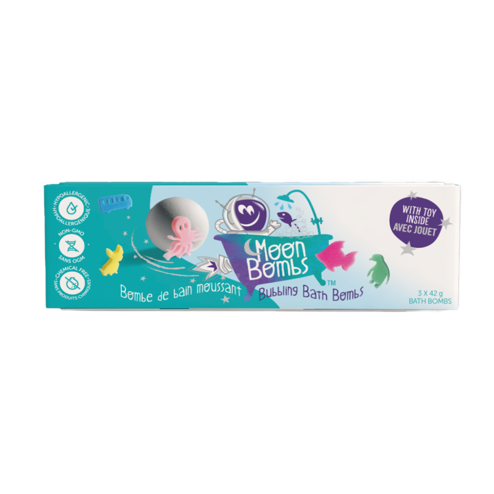 Loot Moon Bath Bombs with Toy