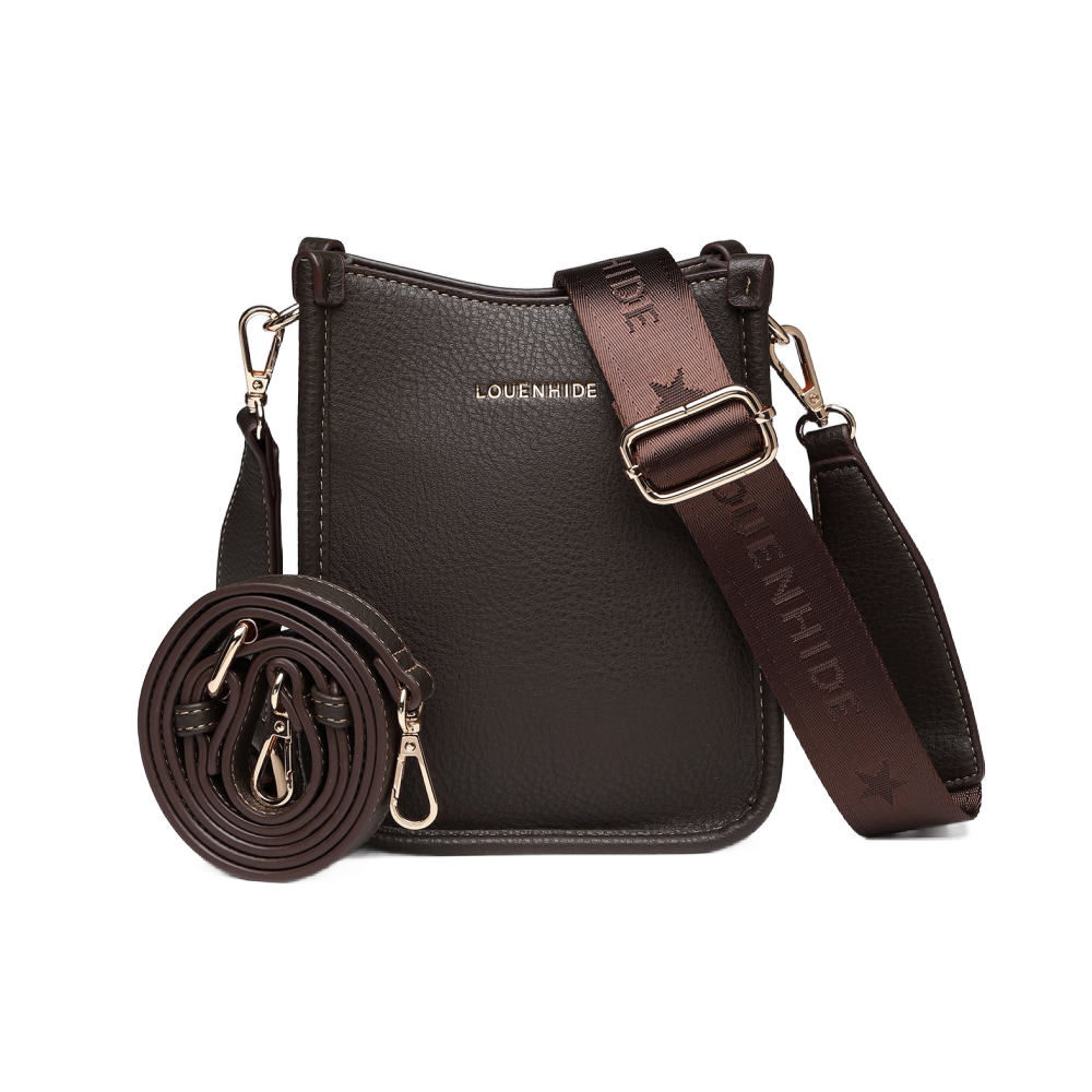 Louenhide Parker Crossbody Bag - Chocolate