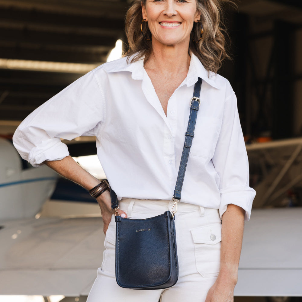 Louenhide Parker Crossbody Bag - Navy