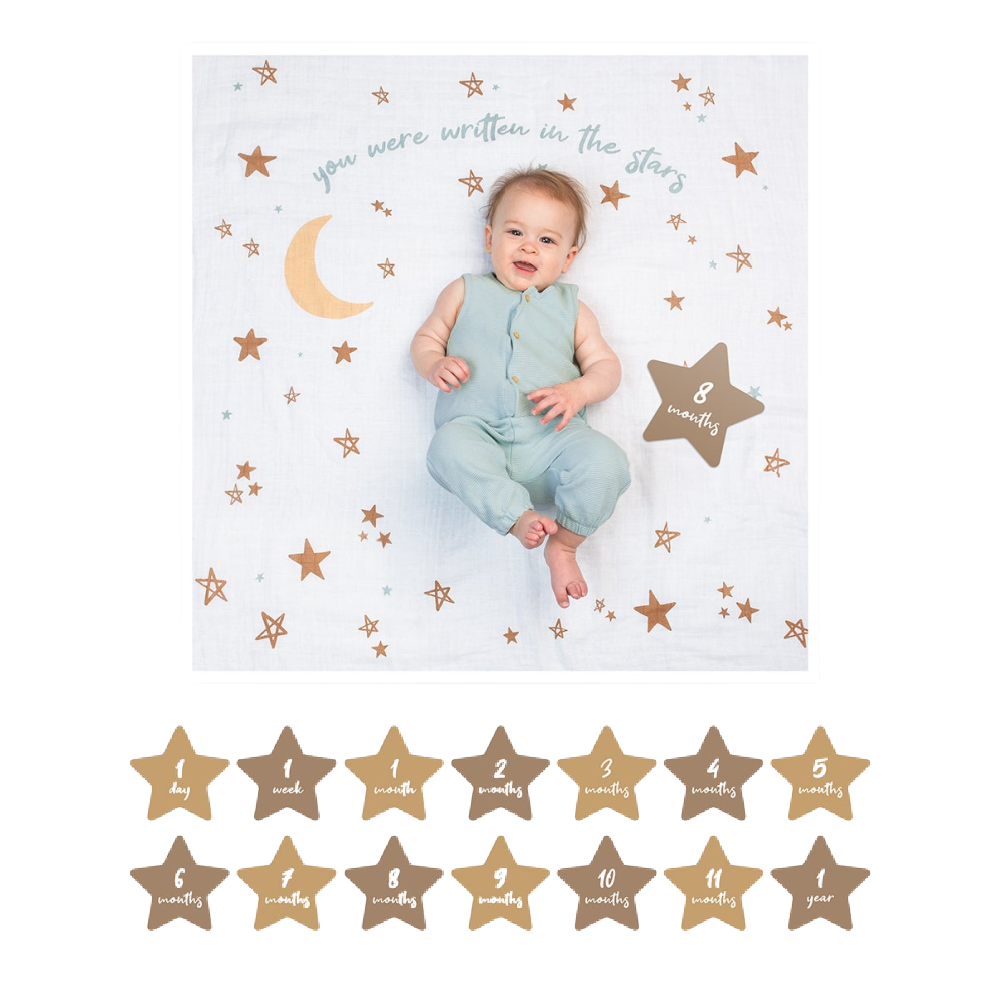Lulujo Milestone Blanket Written in the Stars Battleford Boutique
