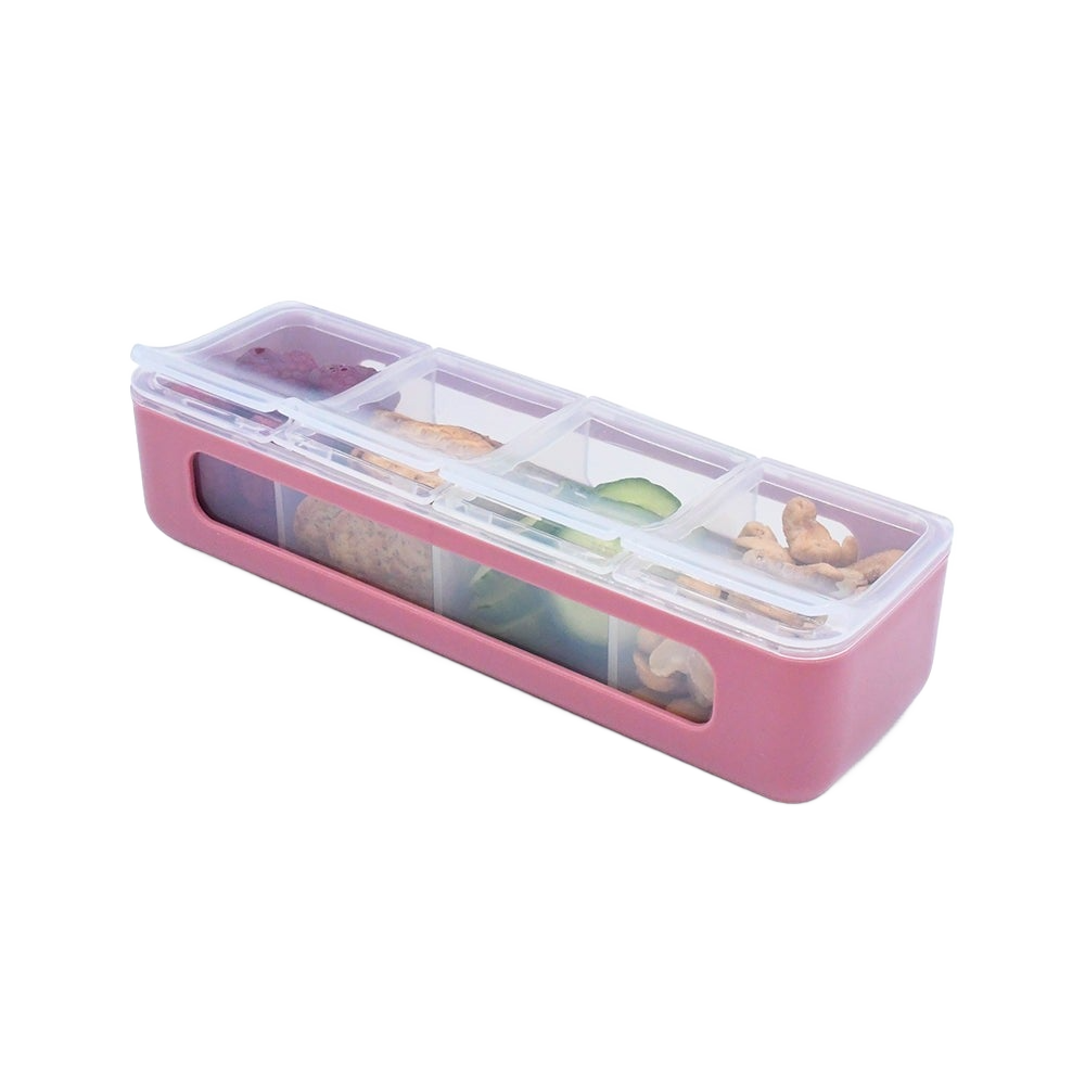 Melii 4 Compartment Snack Box