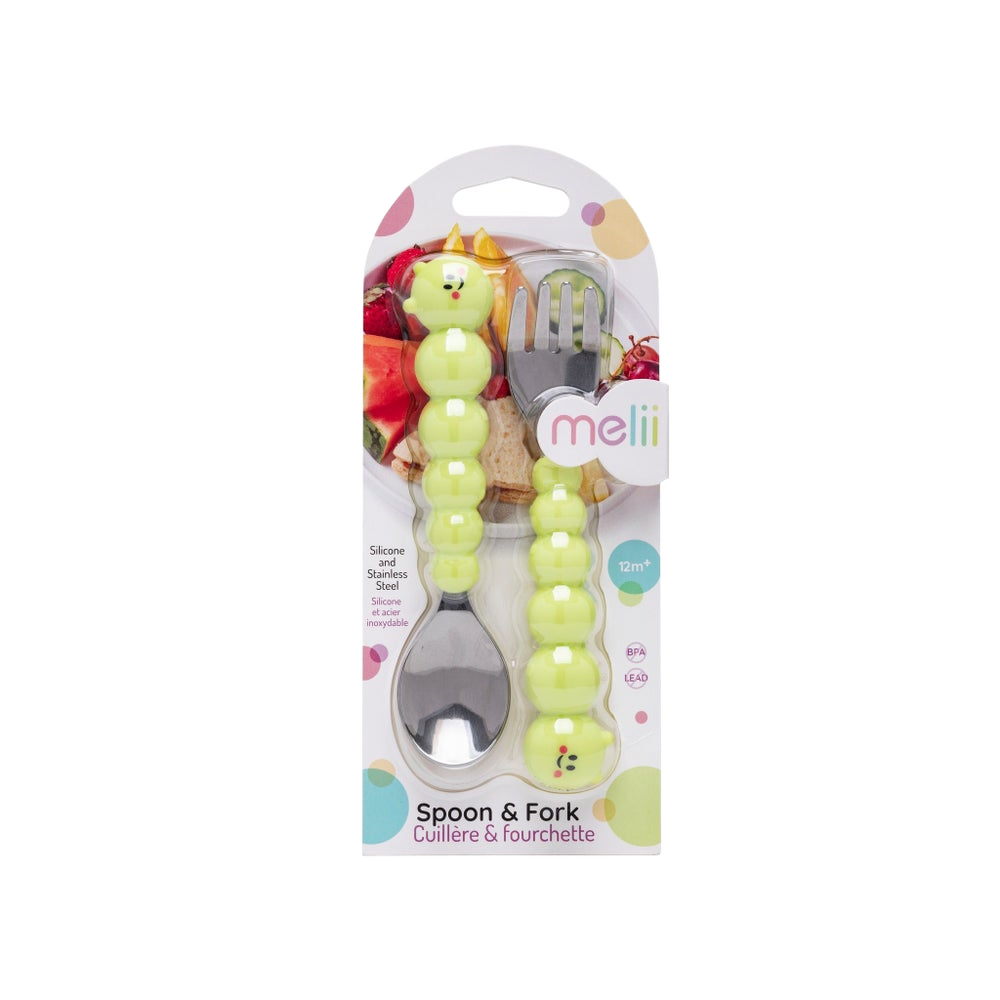 Melii Fork & Spoon Caterpillar