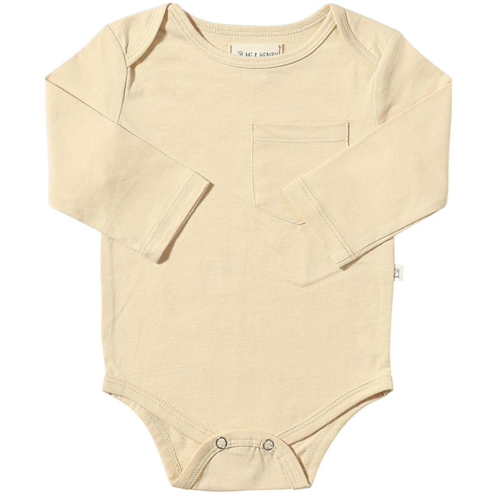 Me & Henry Cotton Onsie - Earth Tones