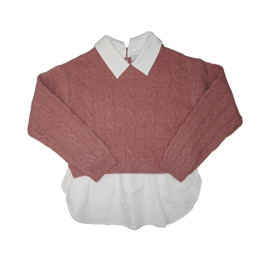 MID Fooler Sweater - Pink - Battleford Boutique