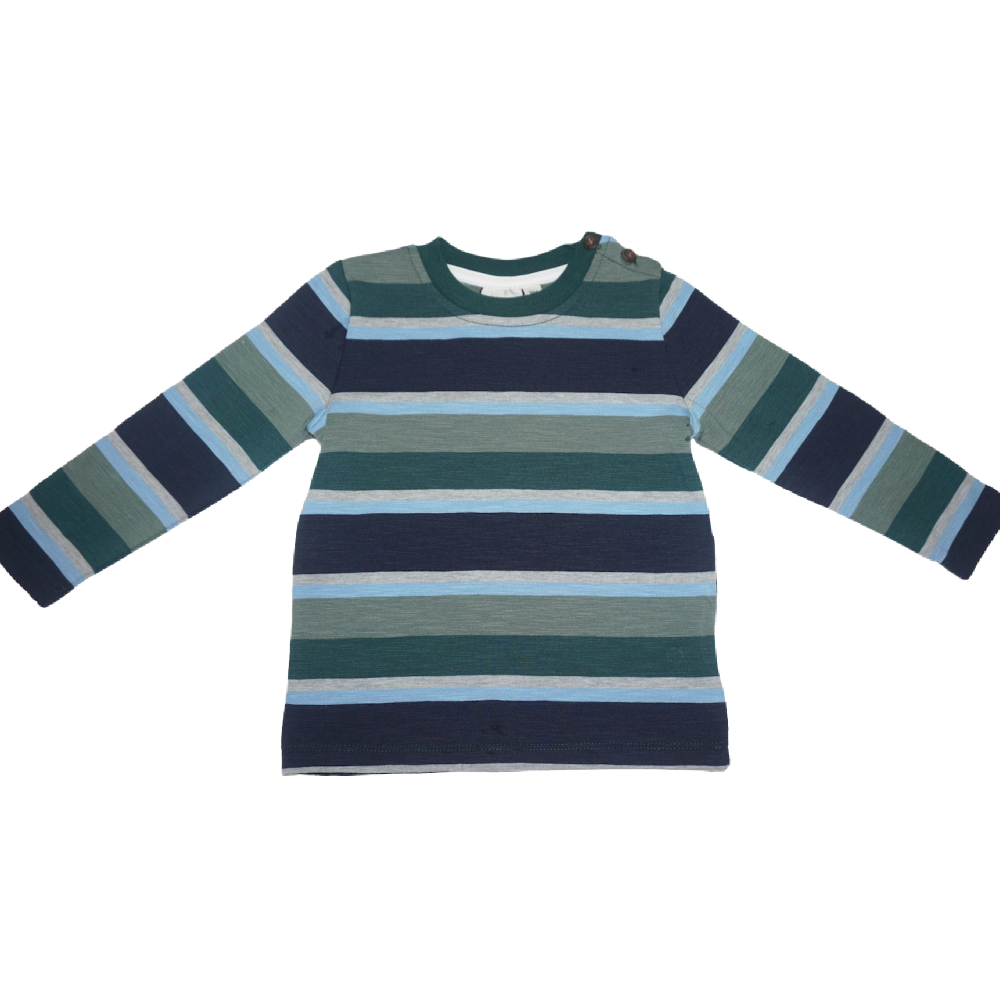 MID Top - Blues/Greens Stripes - Battleford Boutique