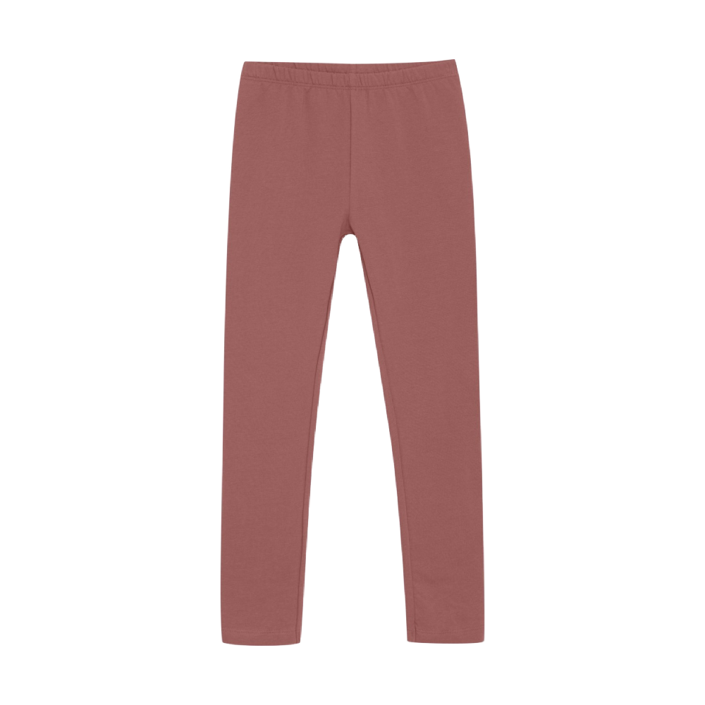 Minymo Sweat Leggings - Brick Rose