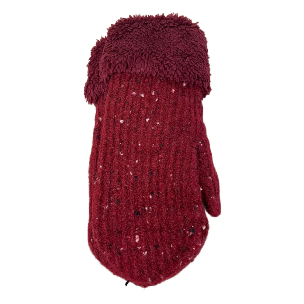 Knit Mittens with Lining