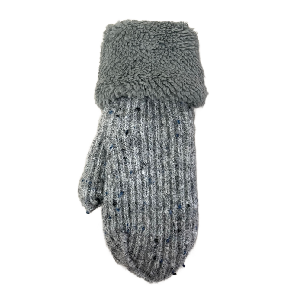 Knit Mittens with Lining