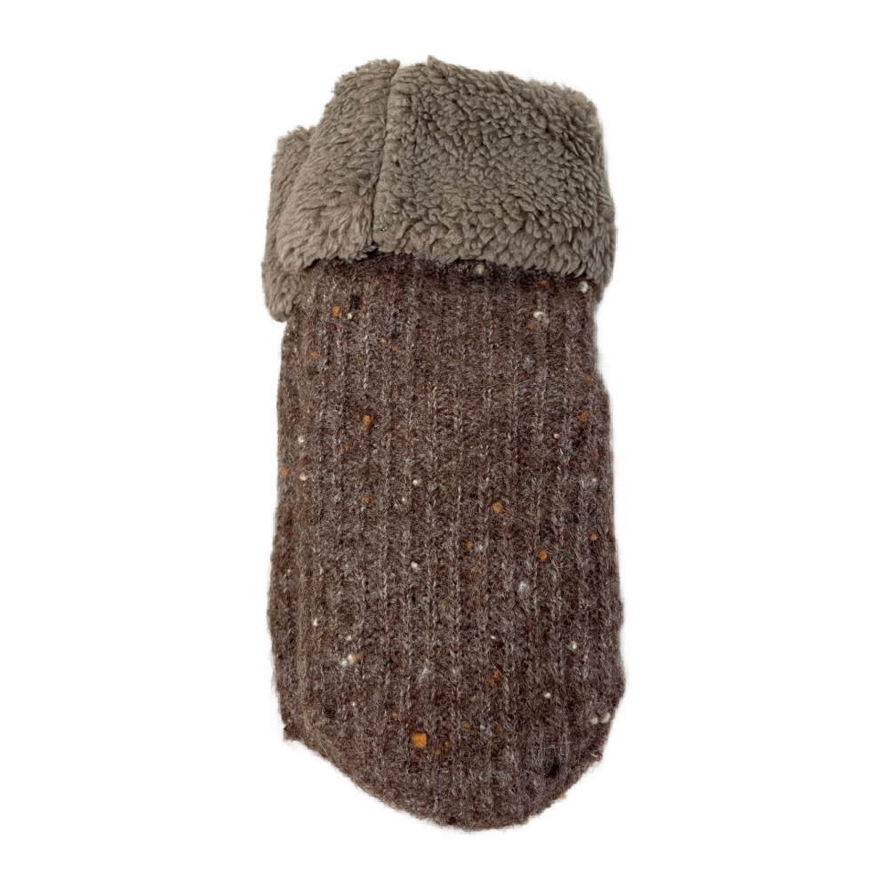 Knit Mittens with Lining