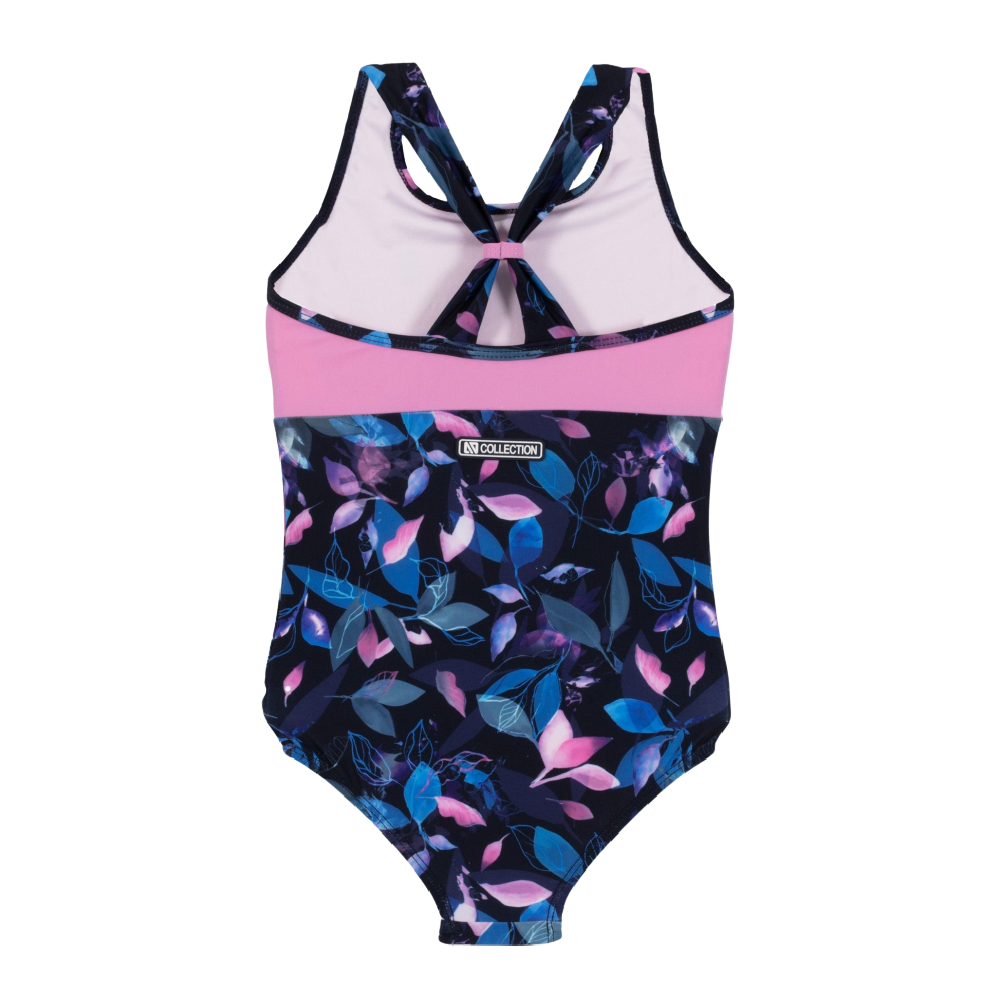 Nano Swimwear One Piece Tropical with Pink Top - Battleford Boutique