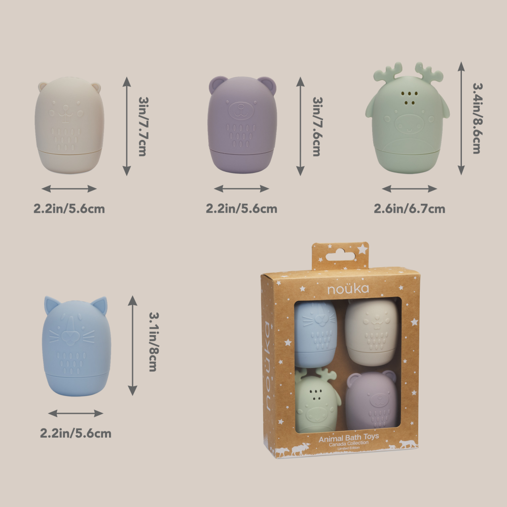 Nouka Canada Collection Bath Toys
