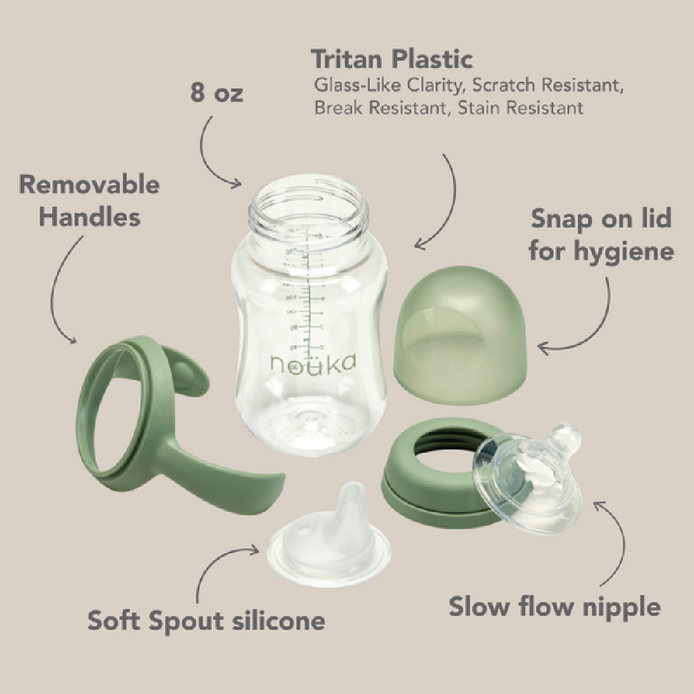 Nouka Transitional Baby Bottle/Sippy Cup - Battleford Boutique