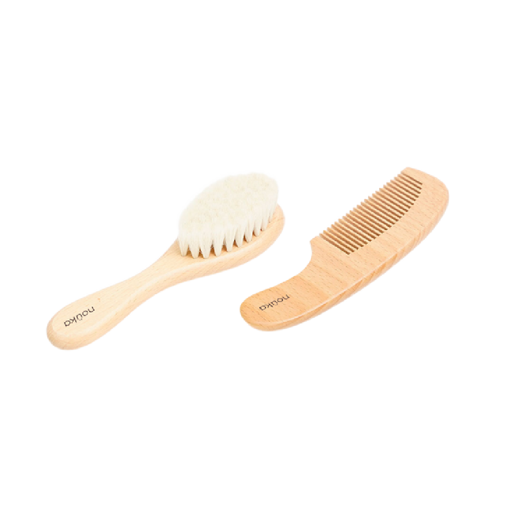 Nouka Baby Brush & Comb Set