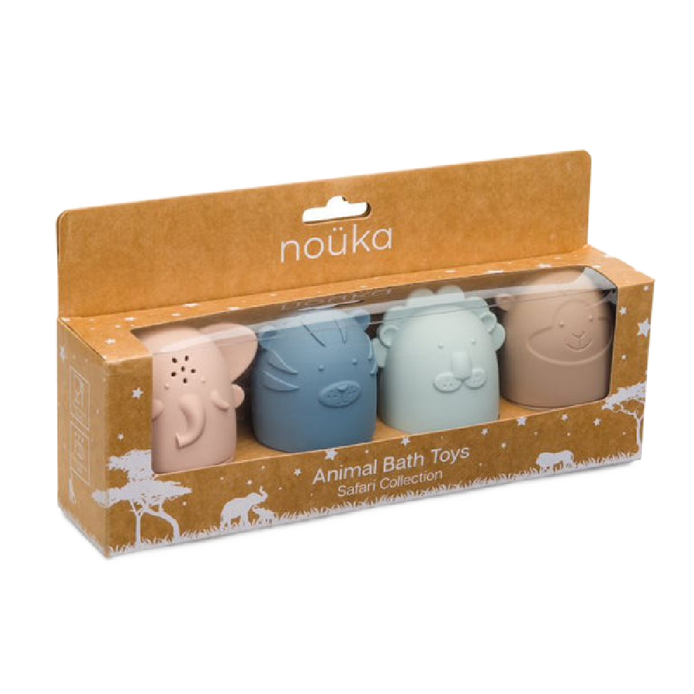 Nouka Safari Animal Bath Toys