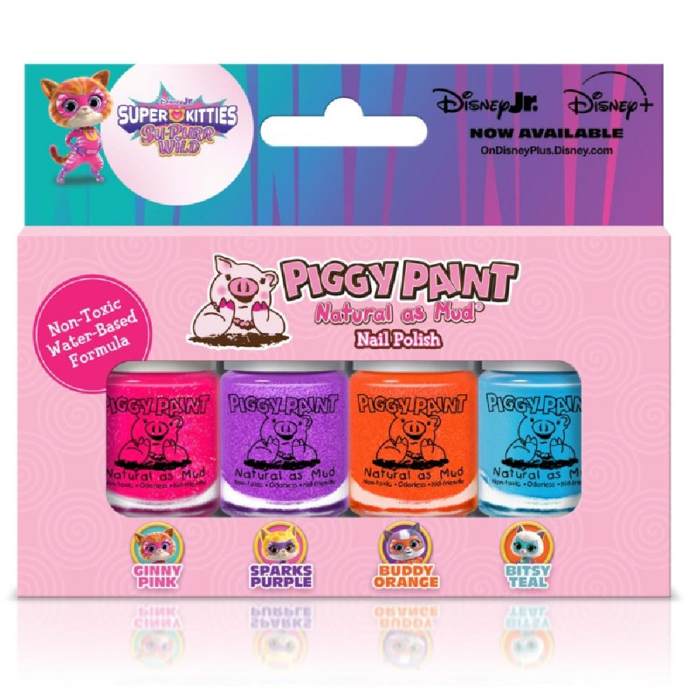 Piggy Paint 4 Pack Mini Super Kitties