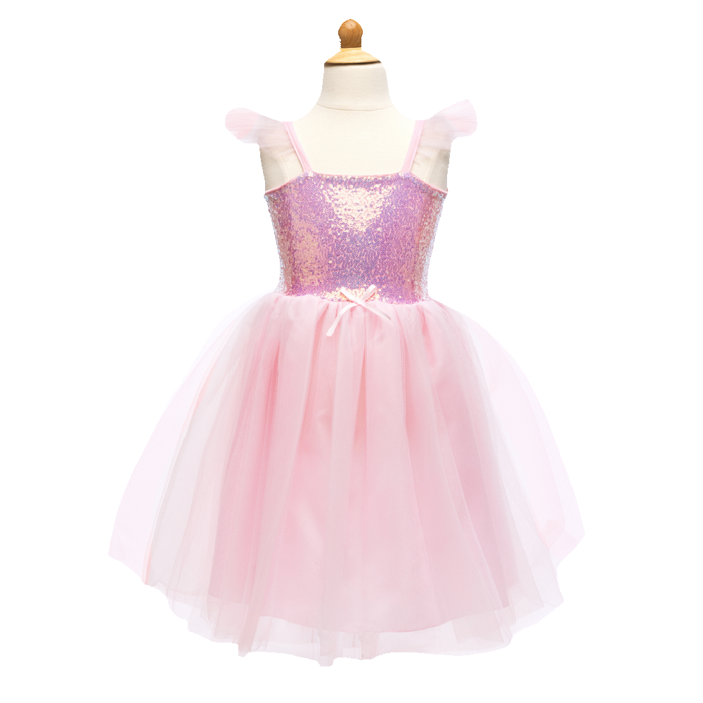 GP - Pink Sequins Princess Dress