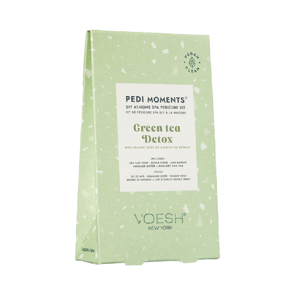 Voesh Pedi Moments Green Tea Detox - Battleford Boutique
