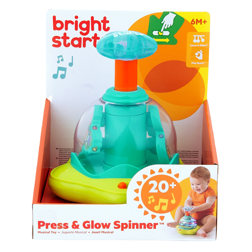 Bright Starts Press n Go Spinner - Battleford Boutique