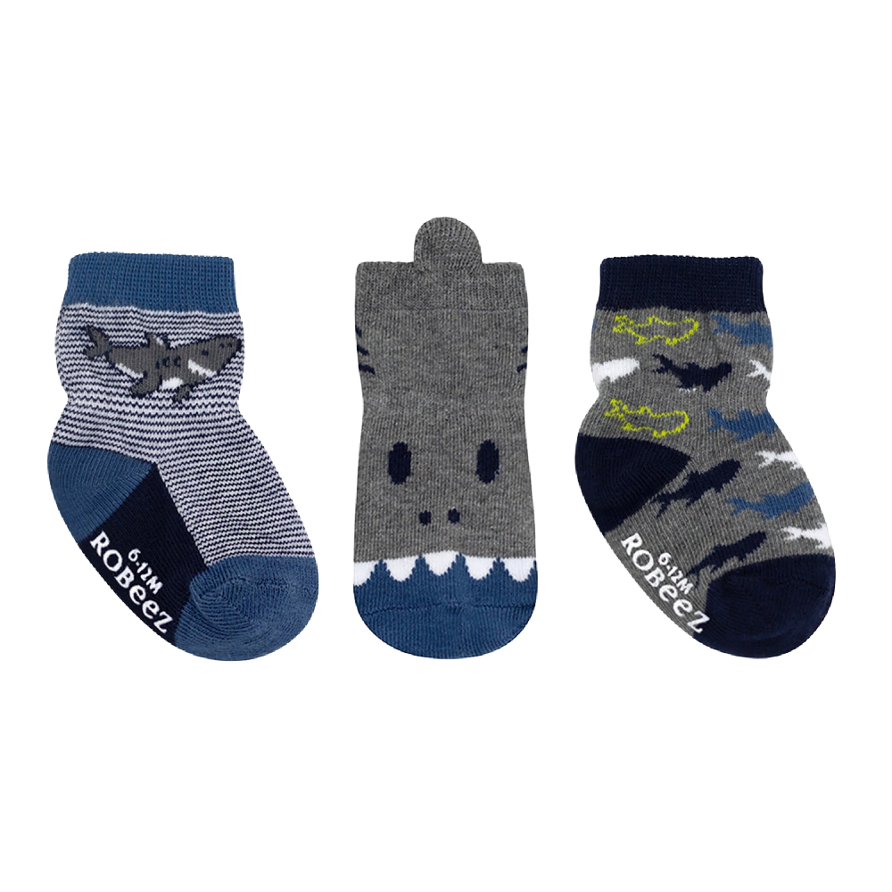 Robeez Socks - Sharks - Battleford Boutique
