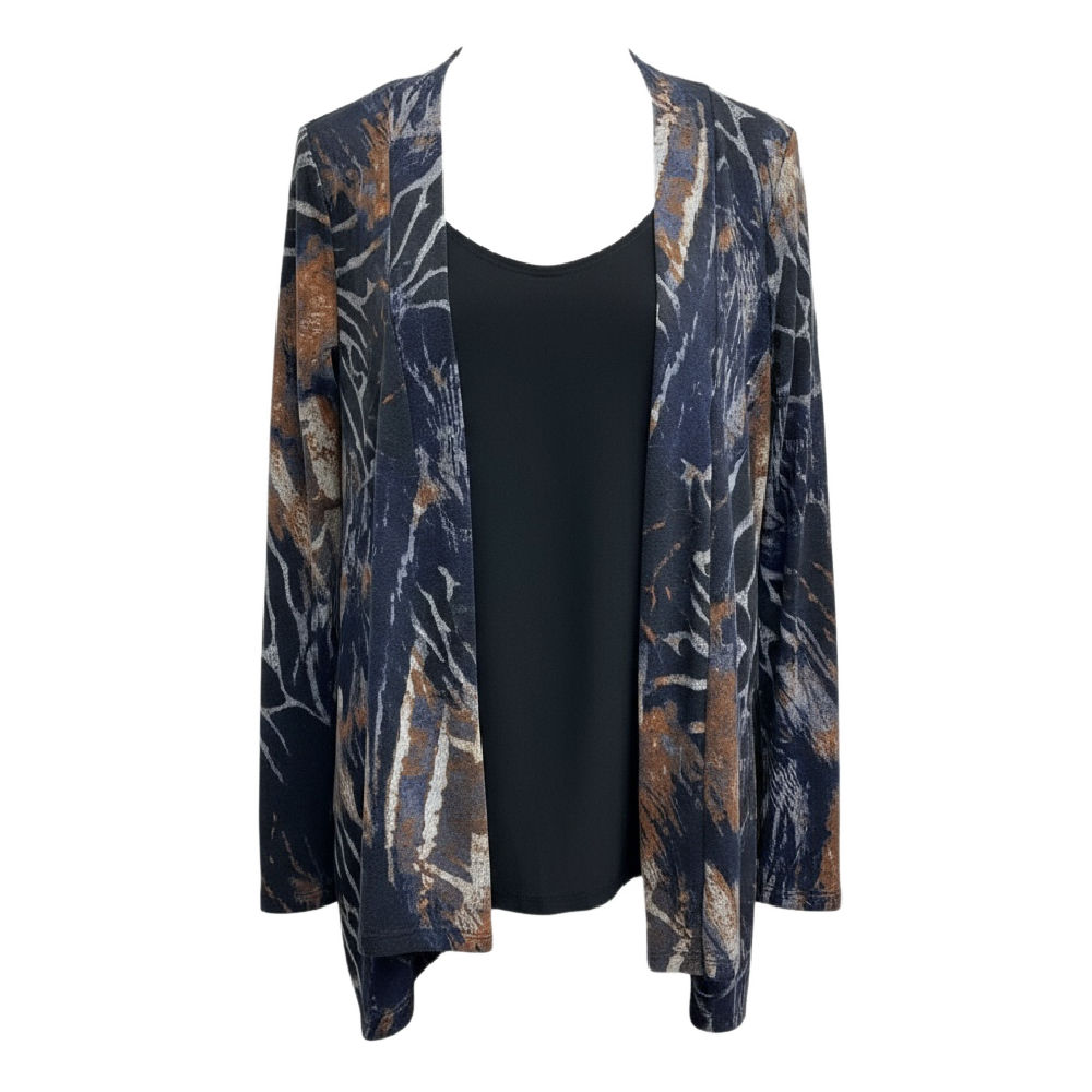 Rodan - Blue/Black Fooler Top