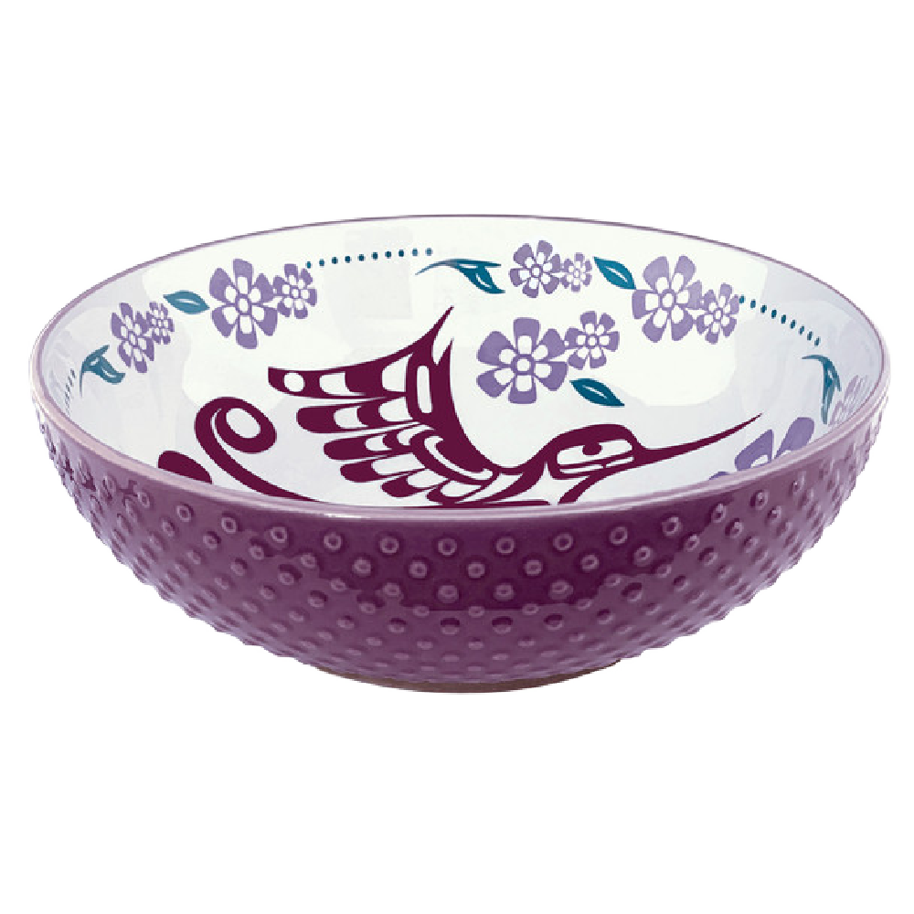 Native Northwest Art Bowl Hummingbird