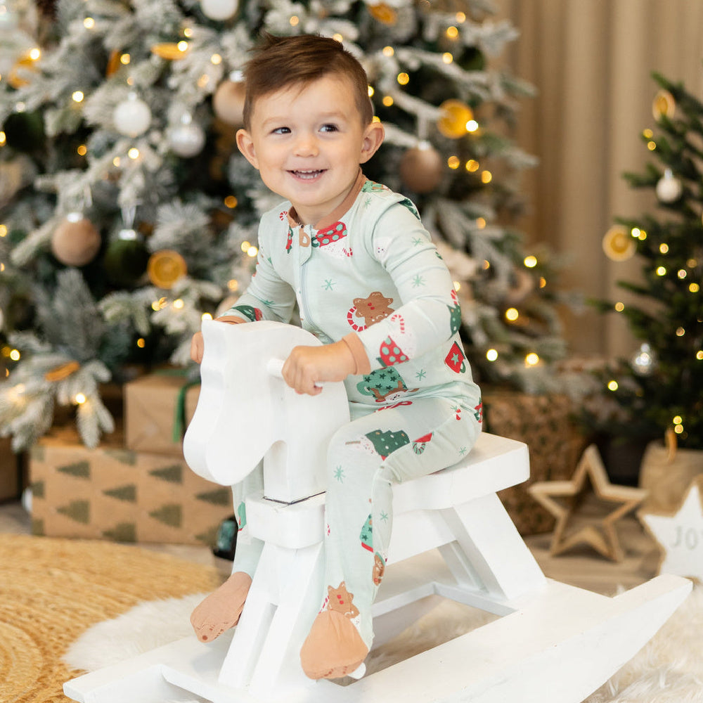 Silkberry Sleeper - Festive Cocoa Print