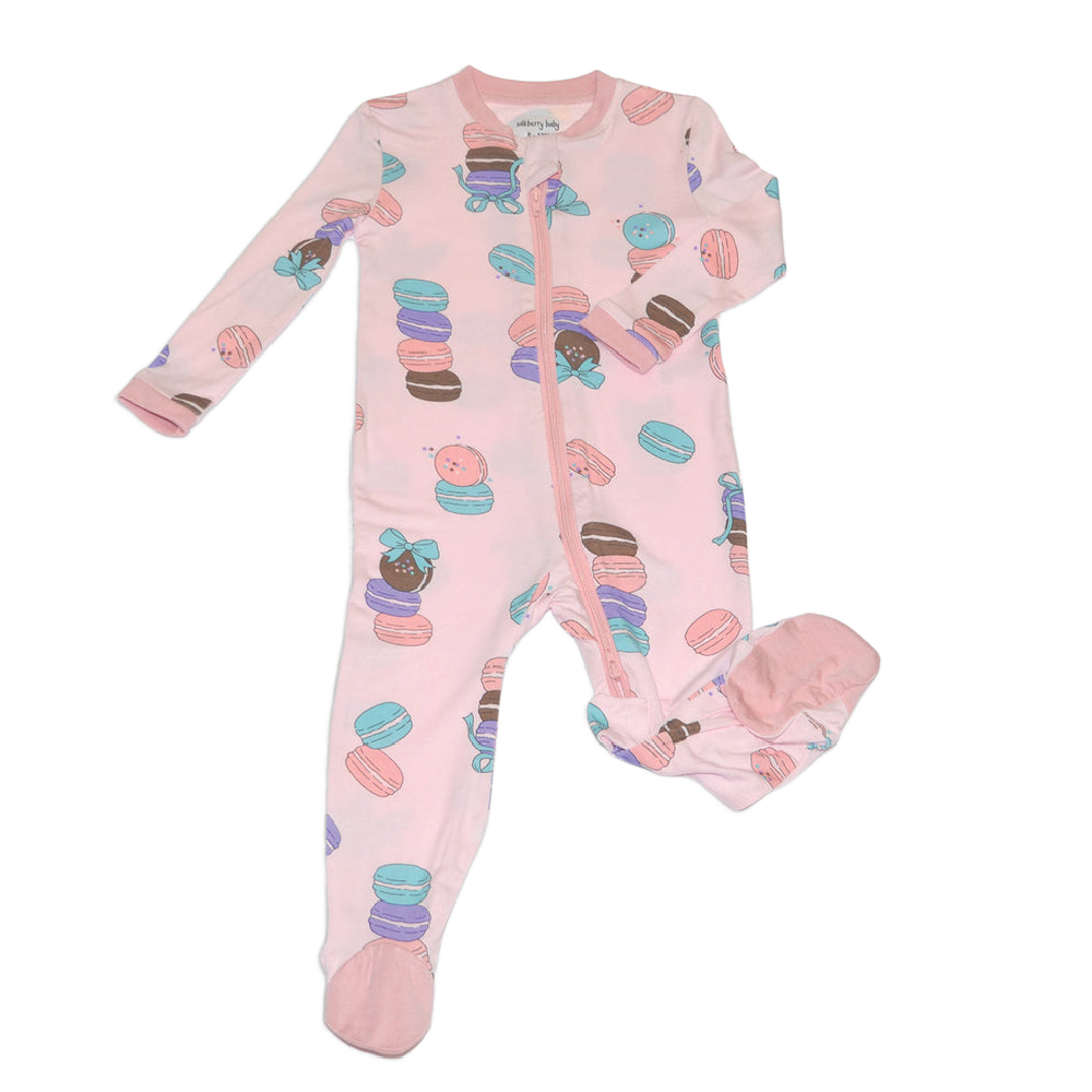 Silkberry Sleeper - Macaron Party Print