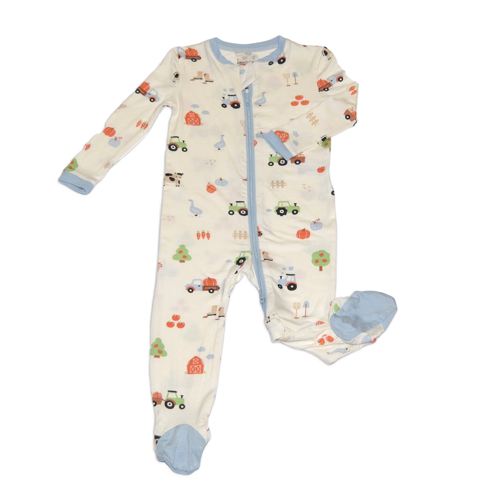 Silkberry Sleeper - Pumpkin Farm Print