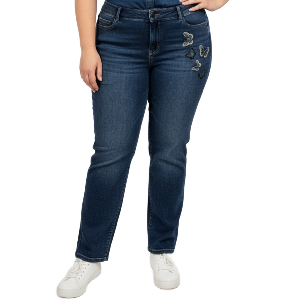 GG Jeans - Blue Butterfly Denim