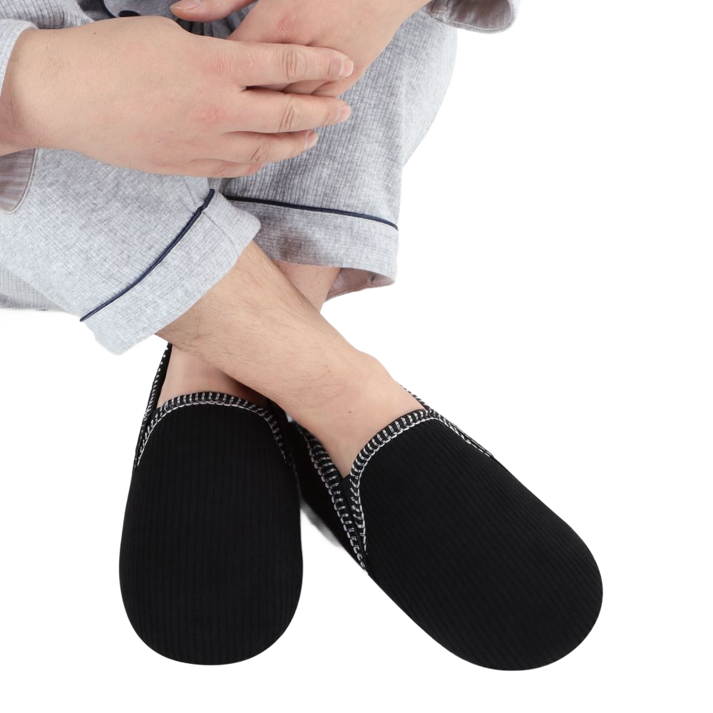 Snoozies Men's Alpine Corduroy Slippers