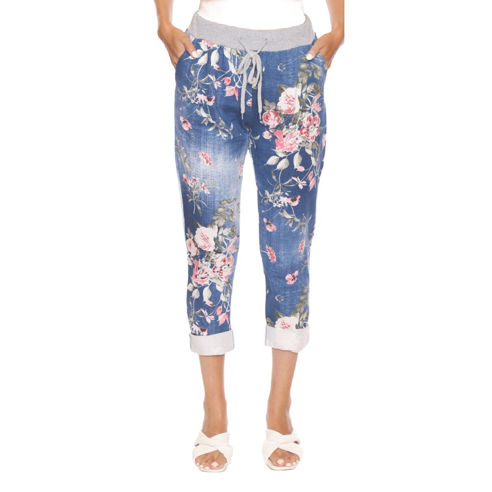 Sorella Capri - Floral Denim