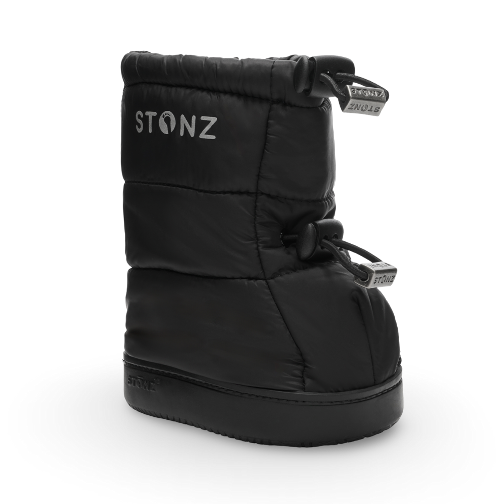 Stonz Puffer Booties - Black