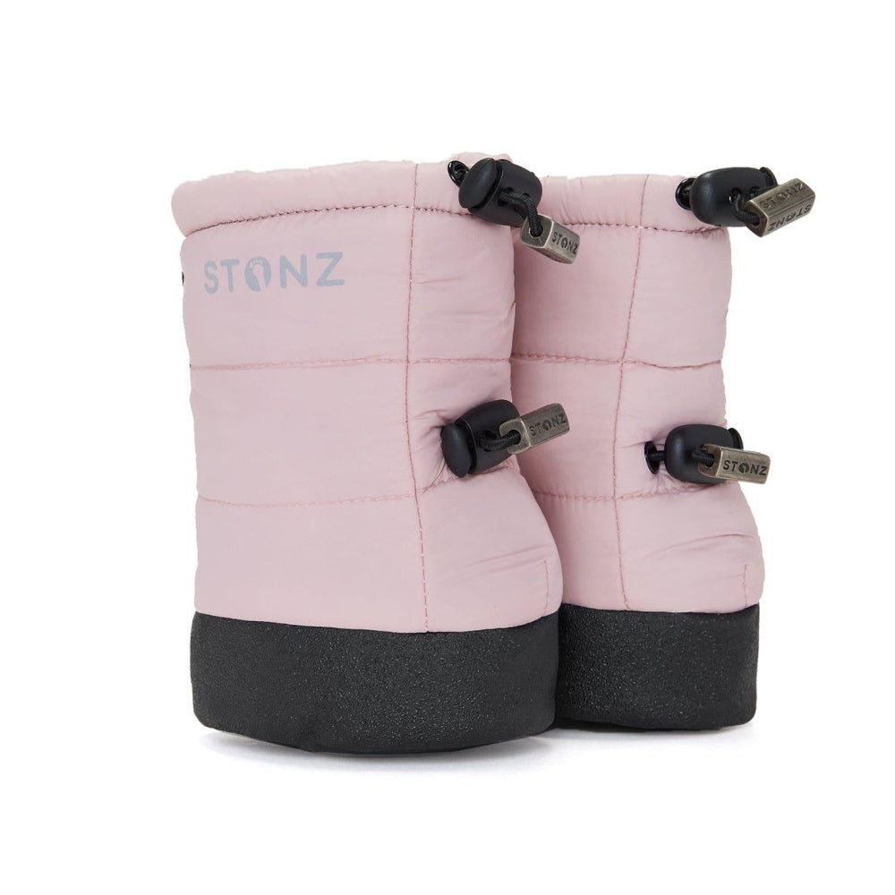 Stonz Puffer Booties - Pink