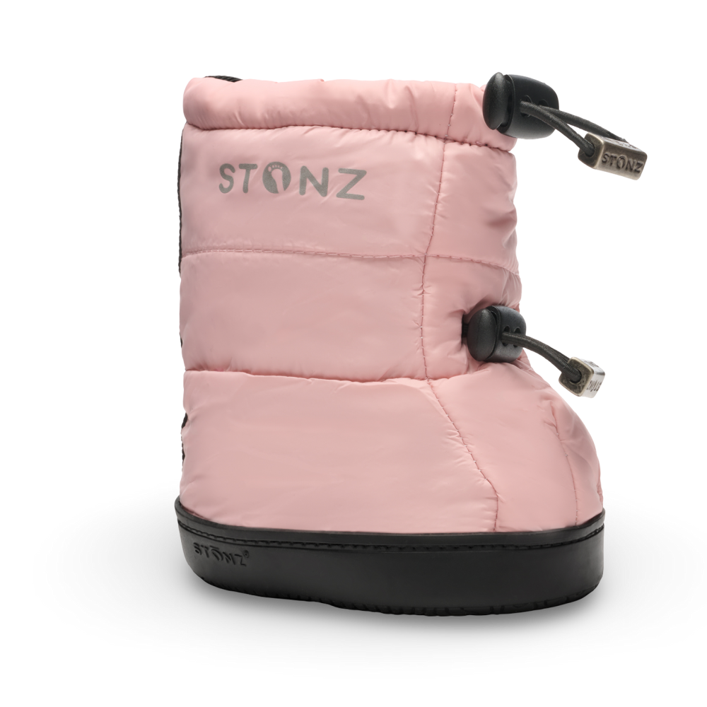 Stonz Puffer Booties - Pink