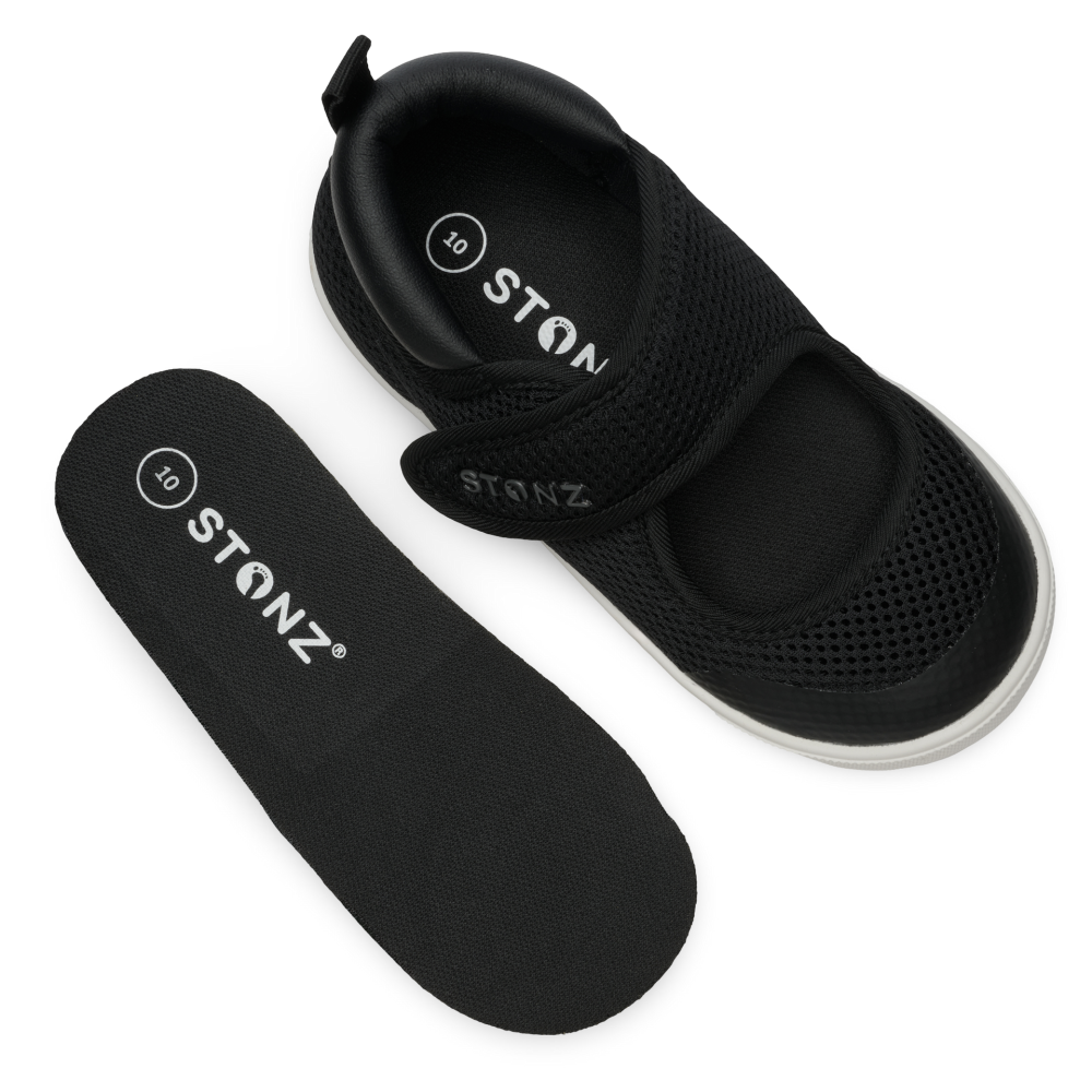 Stonz Toddler Mary Jane Cruisers - Black