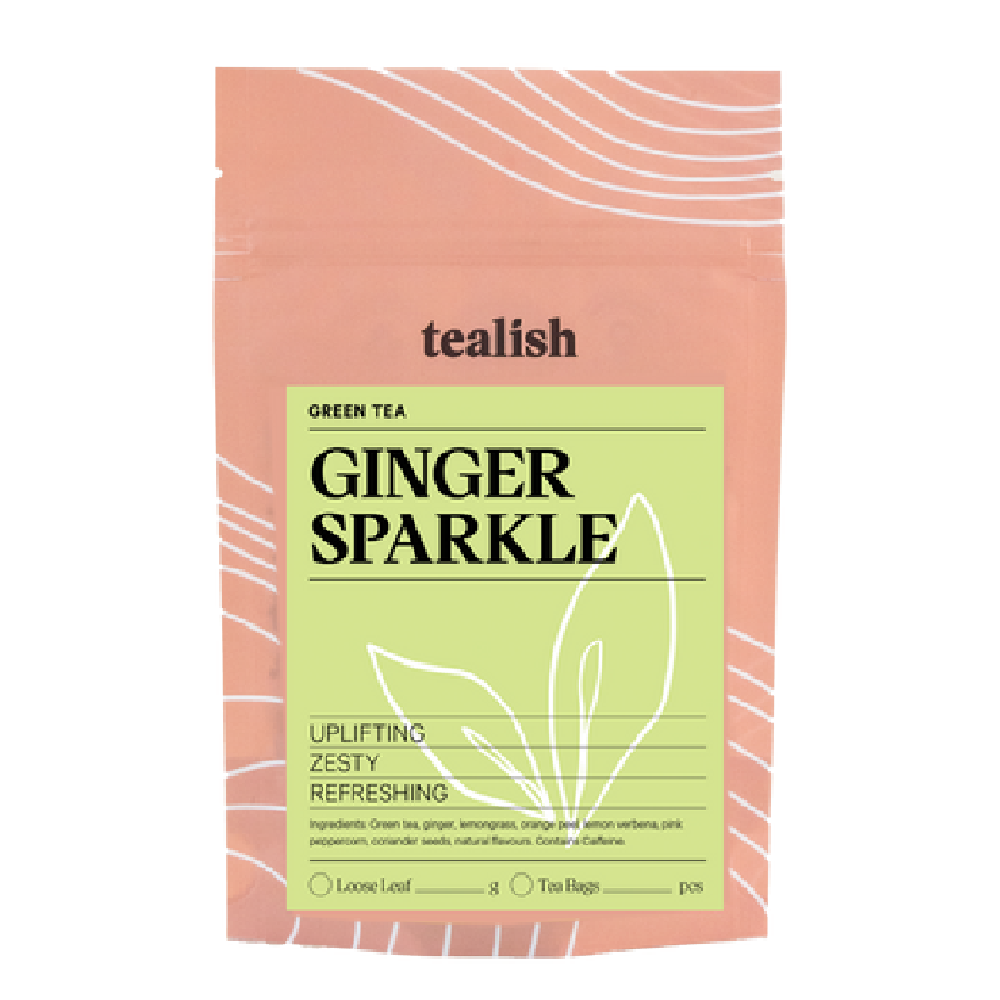 Tealish Ginger Sparkle Green Tea