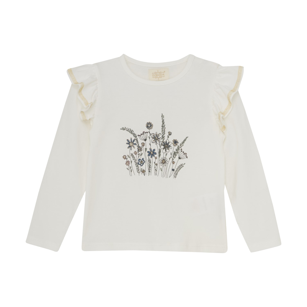 Creamie Top - Flowers - Battleford Boutique