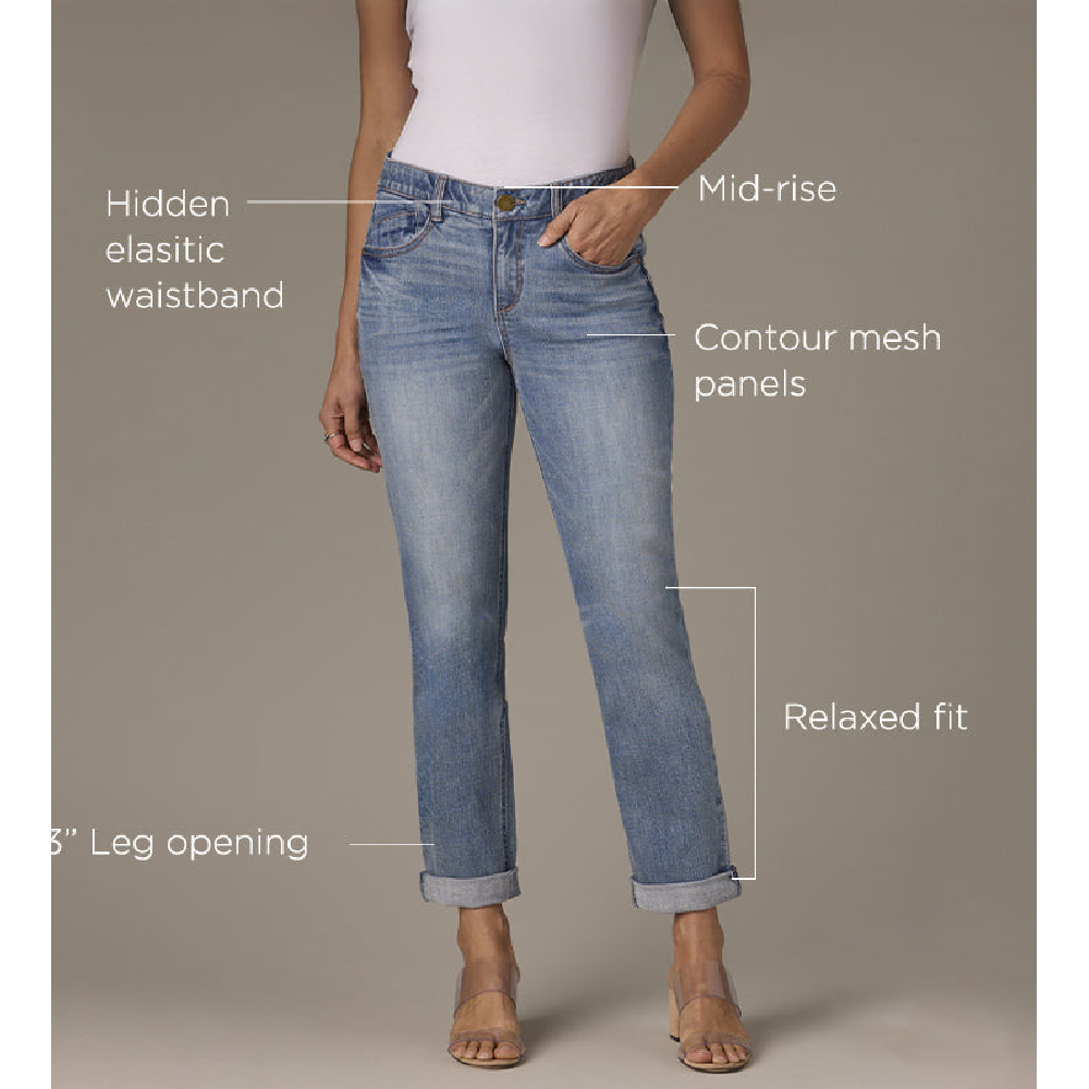 Wit & Wisdom Gemma Girlfriend Jean - Blue