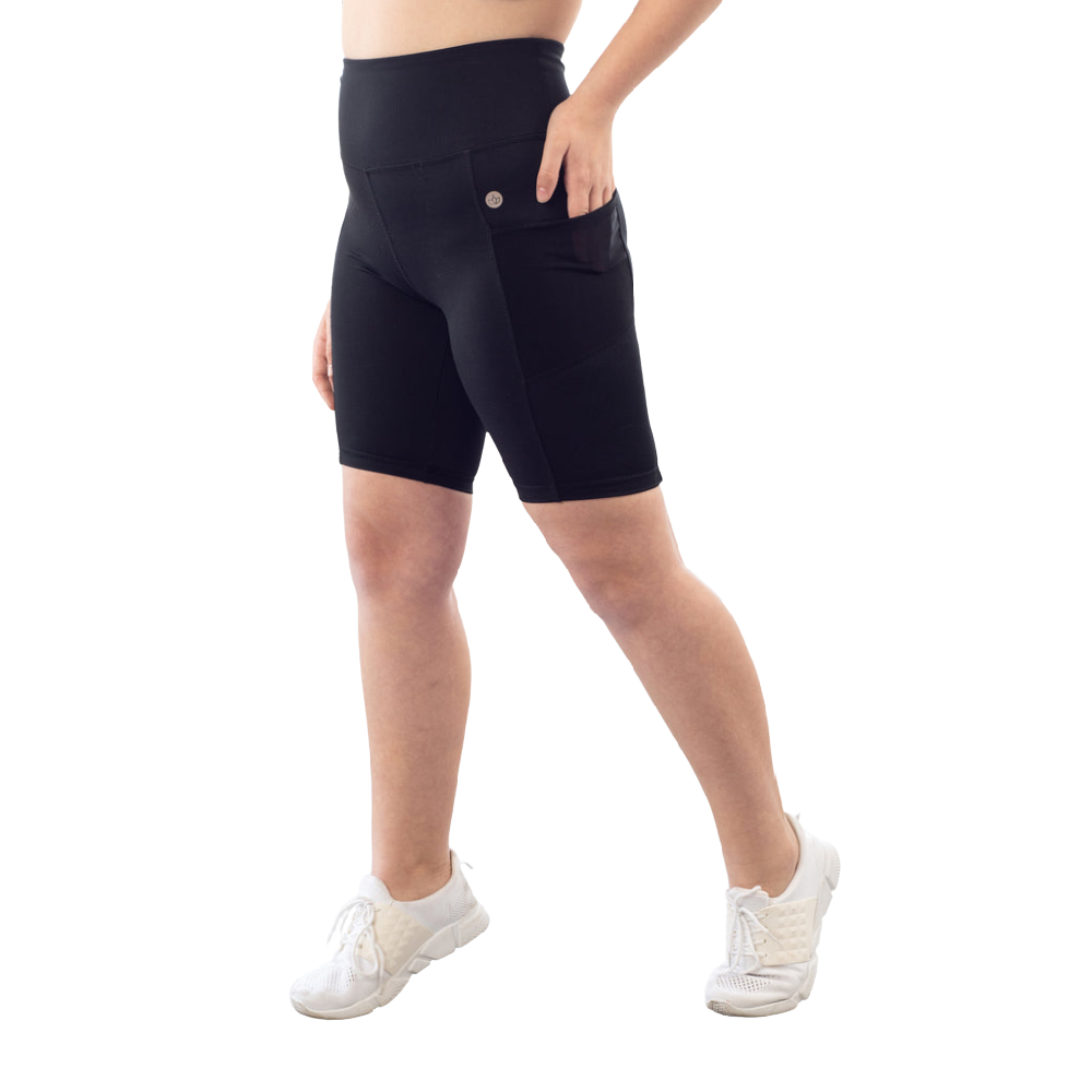 Jill Yoga Bike Shorts - Black - Battleford Boutique