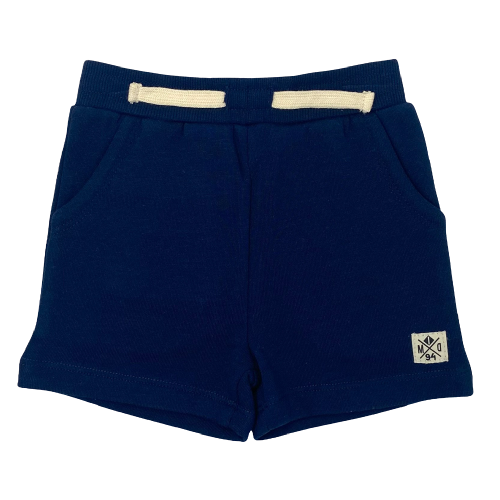 MID Shorts - Navy Fleece - Battleford Boutique