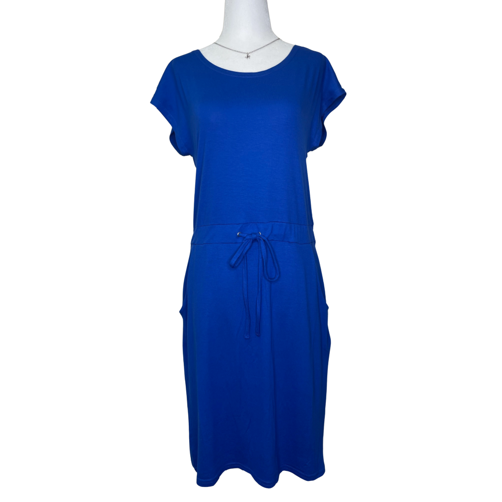 Vitesi Dress - Bright Blue - Battleford Boutique