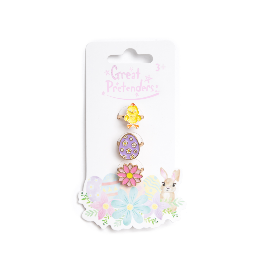 Great Pretenders - Easter Eggs Rings - Battleford Boutique